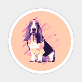 Basset Hound Magnet